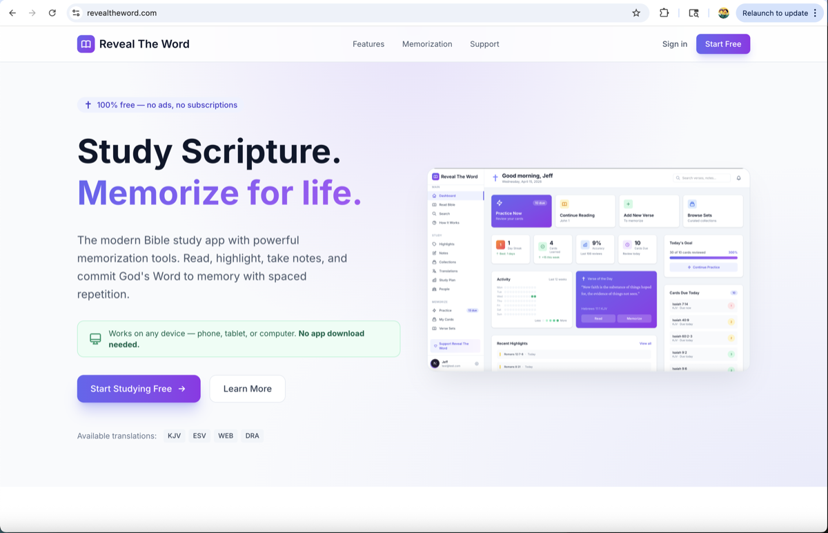 Reveal The Word preview