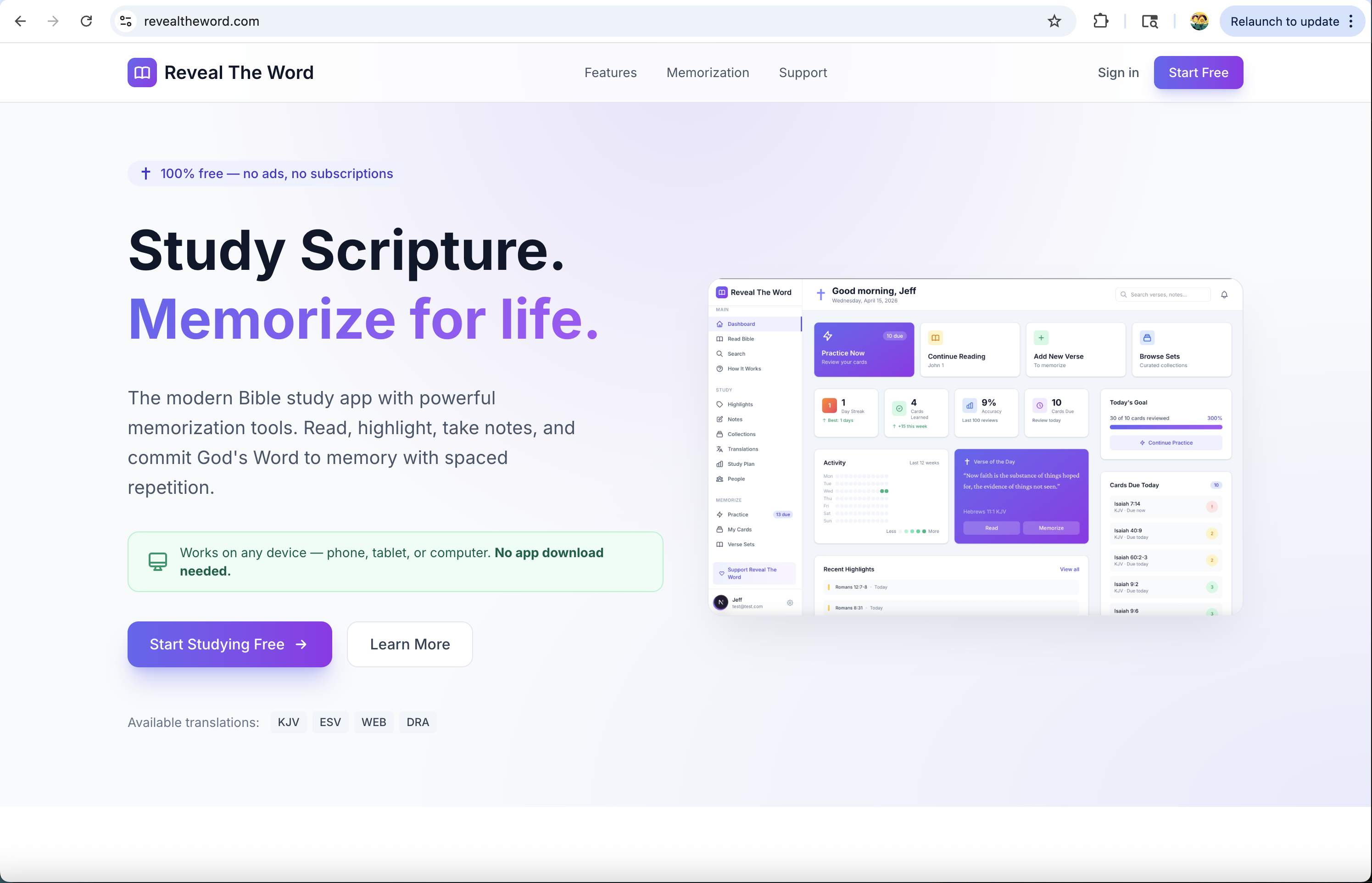 Reveal The Word preview