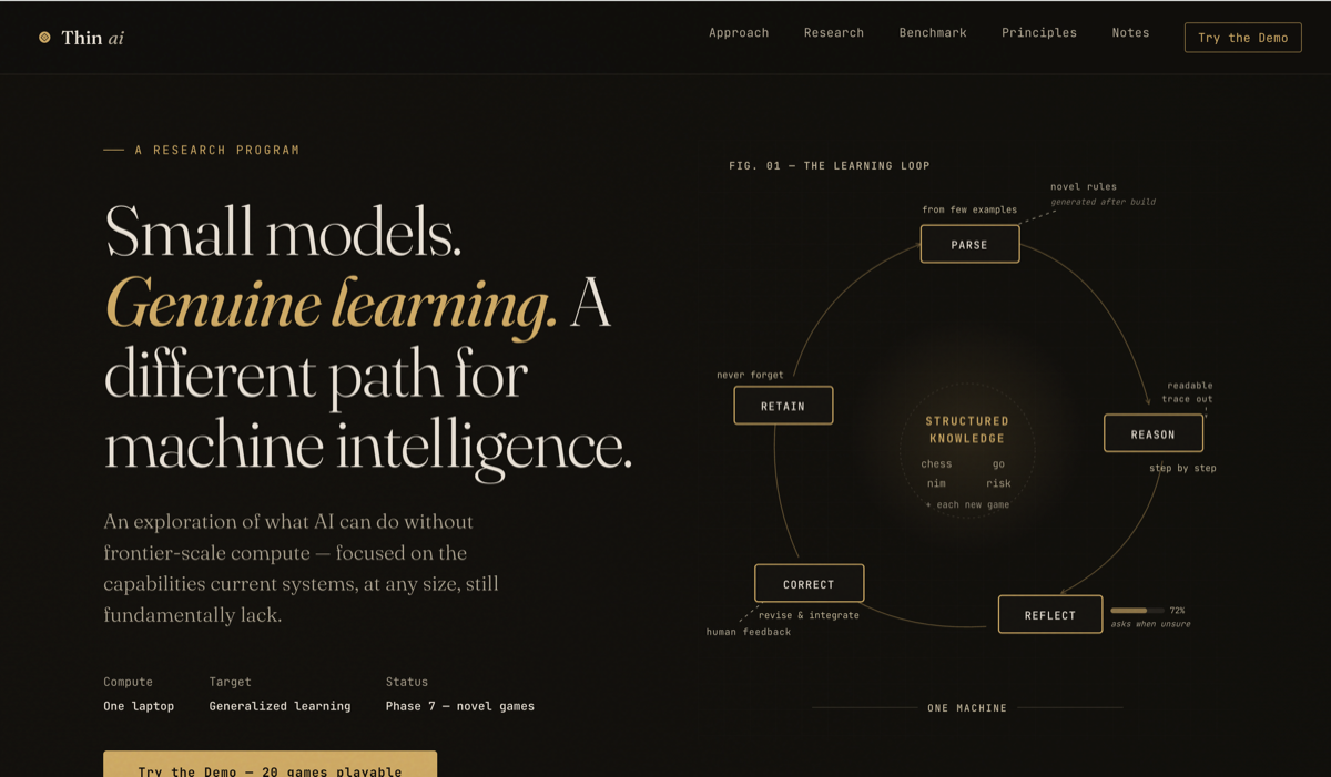 Thin AI preview